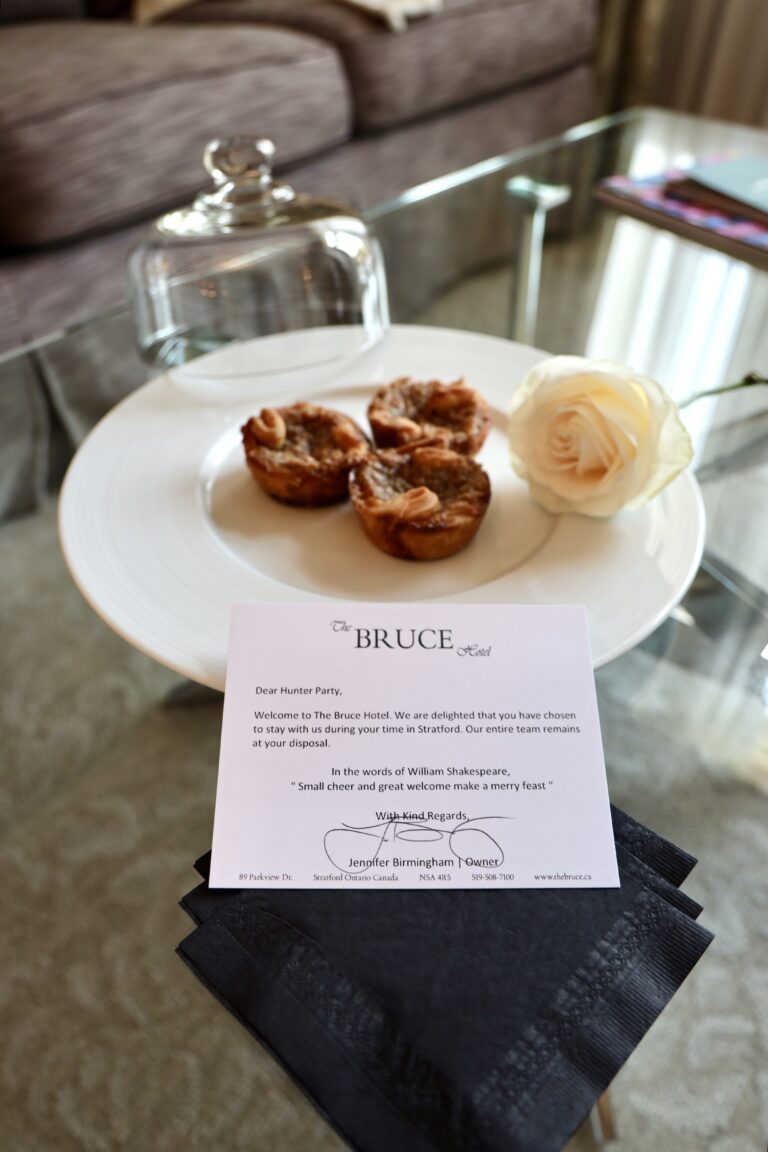 Butter tarts from The Bruce Hotel
